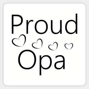 Proud Opa Sticker